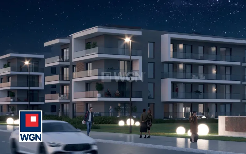Mieszkanie na  sprzedaż Busko-Zdrój - Apartament 48,44 m2 z balkonem - na sprzedaż, Busko-Zdrój.