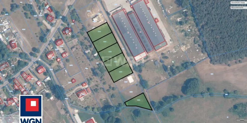 Grunt budowlany jednorodzinny na  sprzedaż Otyń - Otyń, działka budowlana 10 ar, cena 139 000,00 zł.