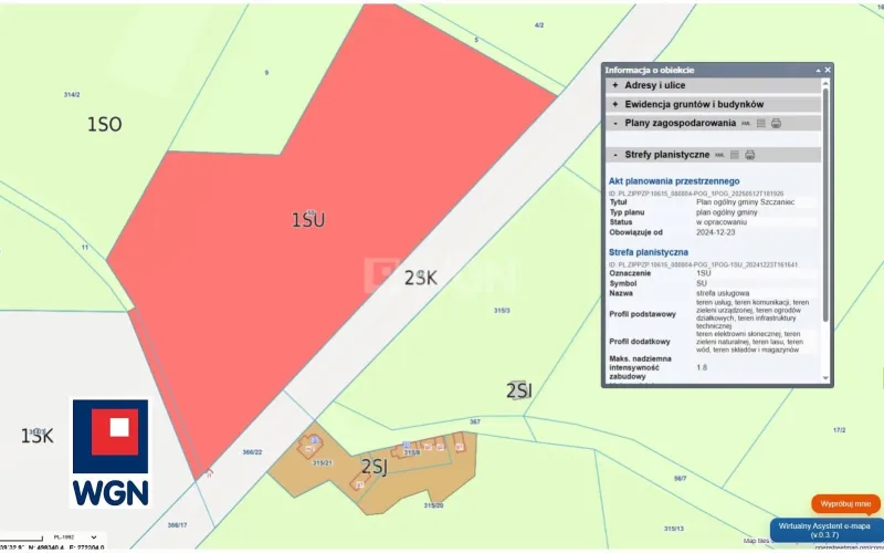 Grunt aktywizacja gospodarcza na  sprzedaż Wilenko - GRUNT INWESTYCYJNY 4,2 ha - WILENKO, powiat świebodziński.